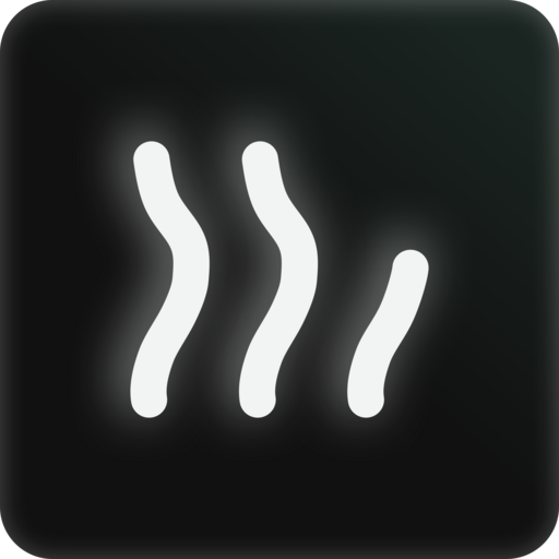 Smoky app icon for finding legal smoking areas